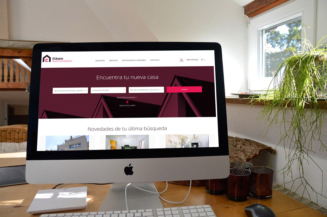 Desarrollo web portal inmobiliario